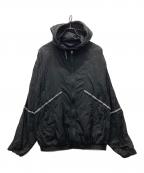 DIESELディーゼル）の古着「ナイロンフーデッドジャケット」｜ブラック