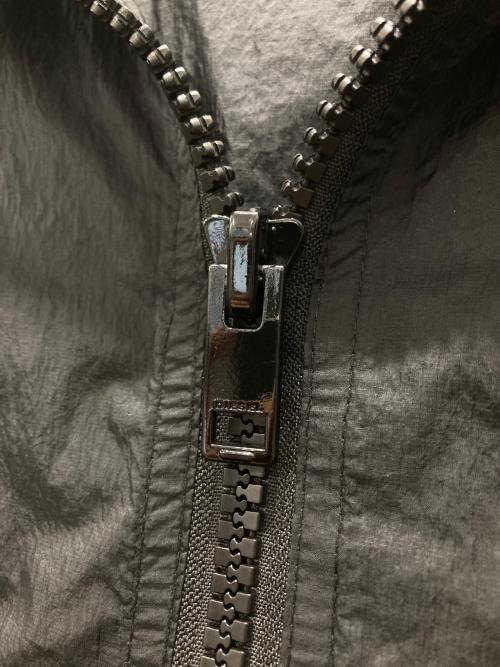 DIESEL（ディーゼル）DIESEL (ディーゼル) ナイロンフーデッドジャケット ブラック サイズ:Mの古着・服飾アイテム