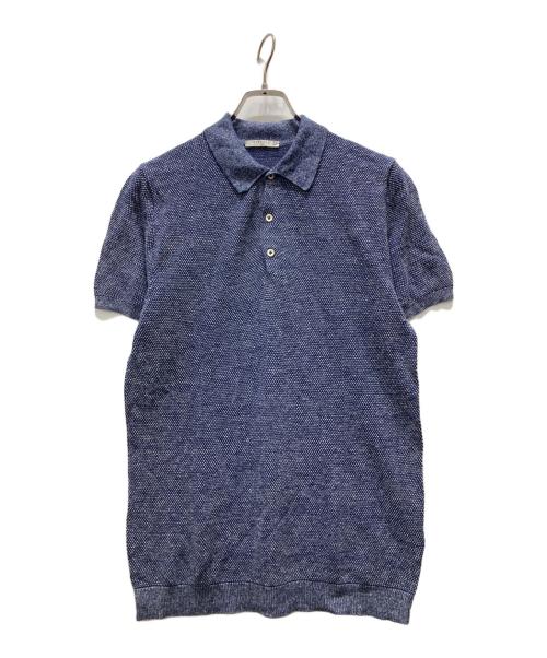 CIRCOLO 1901（チルコロ1901）Circolo 1901 (チルコロ1901) ニットポロシャツ スカイブルー サイズ:Mの古着・服飾アイテム