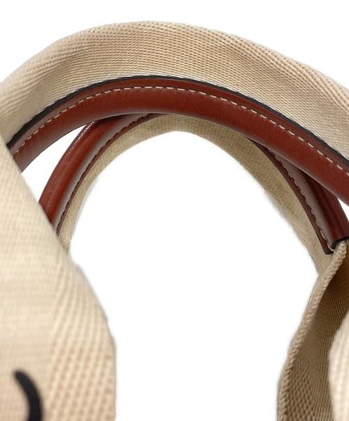 Chloe（クロエ）Chloe (クロエ) WOODYスモールトートバッグ ベージュの古着・服飾アイテム