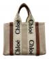 Chloe（クロエ）の古着「WOODYスモールトートバッグ」｜ベージュ