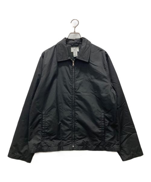 ARMANI EXCHANGE（アルマーニ エクスチェンジ）ARMANI EXCHANGE (アルマーニ エクスチェンジ) ナイロンジャケット ブラック サイズ:Ⅼの古着・服飾アイテム