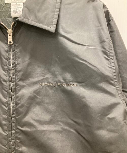 ARMANI EXCHANGE（アルマーニ エクスチェンジ）ARMANI EXCHANGE (アルマーニ エクスチェンジ) ナイロンジャケット ブラック サイズ:Ⅼの古着・服飾アイテム