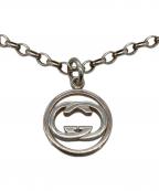 GUCCIグッチ）の古着「GGロゴネックレス」｜シルバー