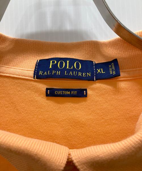 POLO RALPH LAUREN（ポロ・ラルフローレン）POLO RALPH LAUREN (ポロ・ラルフローレン) ポロシャツ オレンジ サイズ:XLの古着・服飾アイテム
