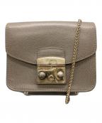 FURLAフルラ）の古着「メトロポリスクロスボディショルダーバッグ」｜ベージュ