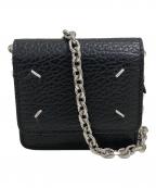 Maison Margiela 11メゾンマルジェラ 11）の古着「スモール チェーン ウォレット」｜ブラック