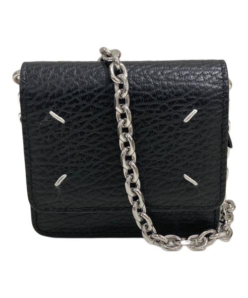 Maison Margiela 11（メゾンマルジェラ 11）Maison Margiela 11 (メゾンマルジェラ 11) スモール チェーン ウォレット ブラックの古着・服飾アイテム