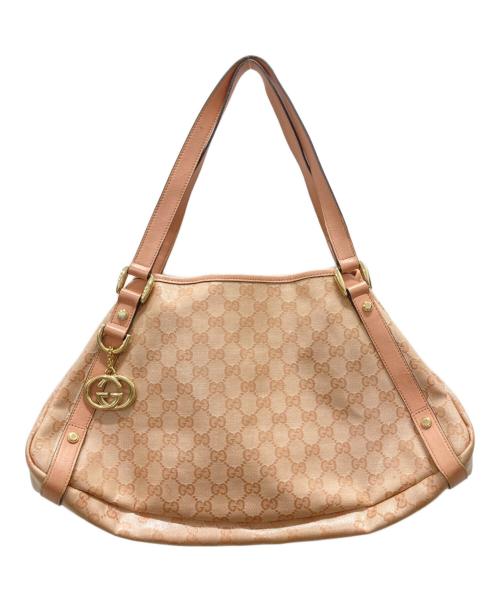 GUCCI（グッチ）GUCCI (グッチ) トートバッグ ブラウンの古着・服飾アイテム