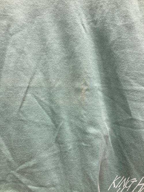 stussy（ステューシー）stussy (ステューシー) MASKS PIGMENT DYED Tシャツ グリーン サイズ:Sの古着・服飾アイテム