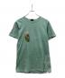 stussy（ステューシー）の古着「MASKS PIGMENT DYED Tシャツ」｜グリーン