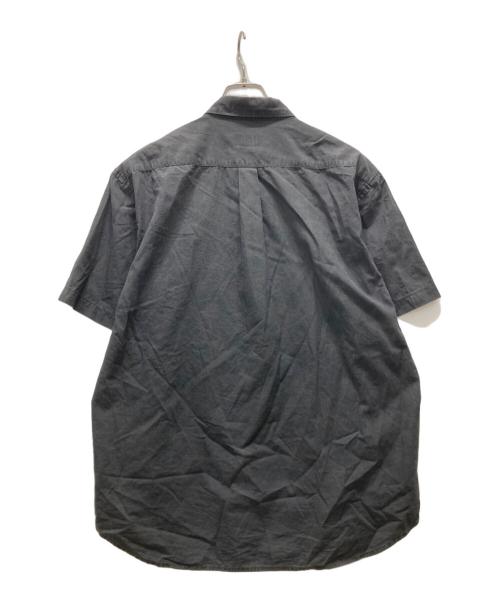 stussy（ステューシー）stussy (ステューシー) USA製半袖シャツ ブラック サイズ:Lの古着・服飾アイテム