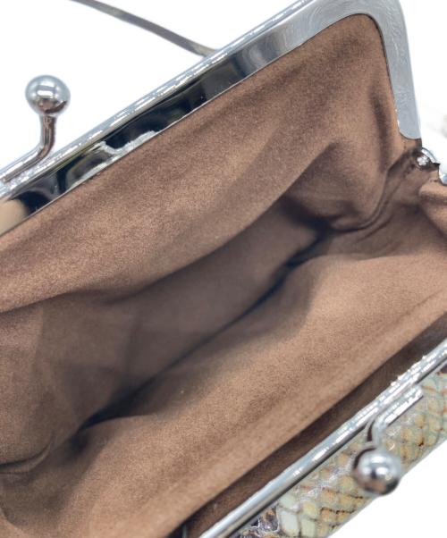 Ameri（アメリ）Ameri (アメリ) パイソン柄ショルダーバッグ ブラウンの古着・服飾アイテム