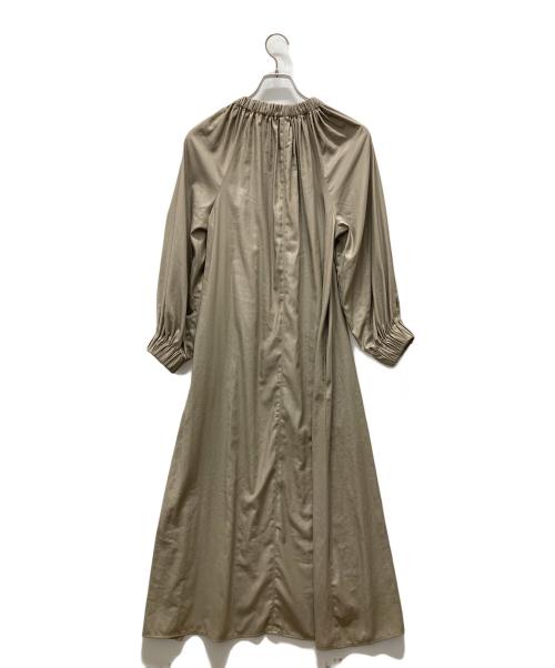 TODAYFUL（トゥデイフル）TODAYFUL (トゥデイフル) Neck Gather Dress カーキ サイズ:36の古着・服飾アイテム