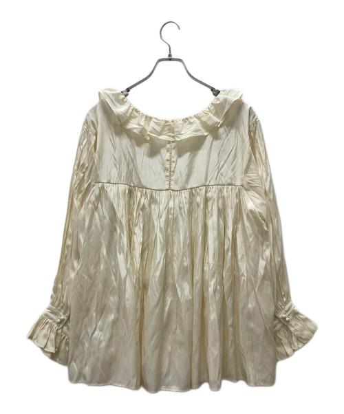 Ameri（アメリ）AMERI (アメリ) NEGLIGEE LOOSE BLOUSE アイボリー サイズ:Fの古着・服飾アイテム