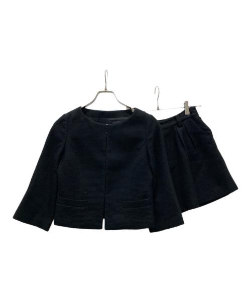 Diagram（ダイアグラム）Diagram (ダイアグラム) ノーカラージャケット+ハーフパンツ ブラック サイズ:34の古着・服飾アイテム