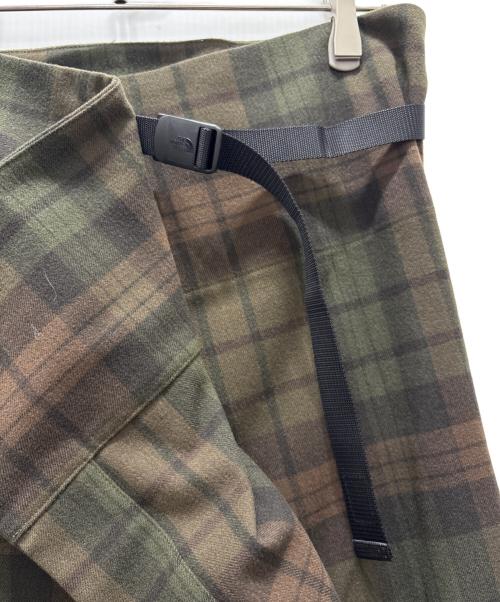 THE NORTH FACE（ザ ノース フェイス）THE NORTH FACE (ザ ノース フェイス) ラップスカート/ブラッシークリークラップ グリーン サイズ:Fの古着・服飾アイテム
