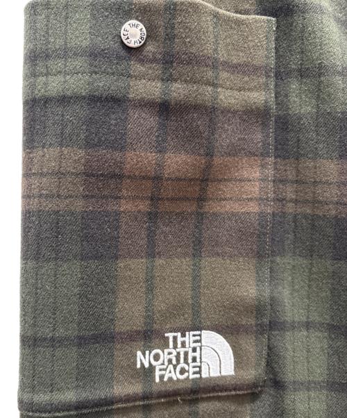 THE NORTH FACE（ザ ノース フェイス）THE NORTH FACE (ザ ノース フェイス) ラップスカート/ブラッシークリークラップ グリーン サイズ:Fの古着・服飾アイテム