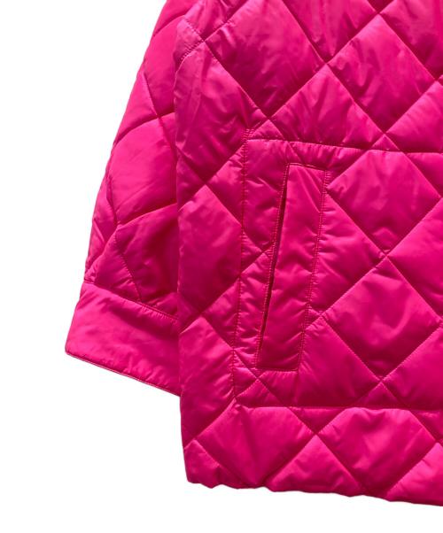 MAX&Co.（マックスアンドコー）MAX&Co. (マックスアンドコー) LORIANA キルティングジャケット グレー×ピンク サイズ:Sの古着・服飾アイテム