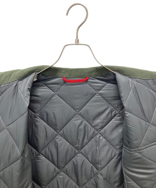 MAX&Co.（マックスアンドコー）MAX&Co. (マックスアンドコー) LORIANA キルティングジャケット グレー×ピンク サイズ:Sの古着・服飾アイテム