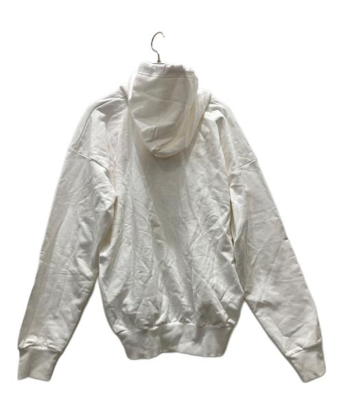 DIESEL（ディーゼル）DIESEL (ディーゼル) ロゴパーカー / F-ALBY-SMOKLE ホワイト サイズ:Mの古着・服飾アイテム