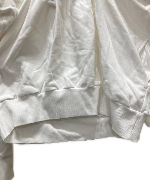 DIESEL（ディーゼル）DIESEL (ディーゼル) ロゴパーカー / F-ALBY-SMOKLE ホワイト サイズ:Mの古着・服飾アイテム