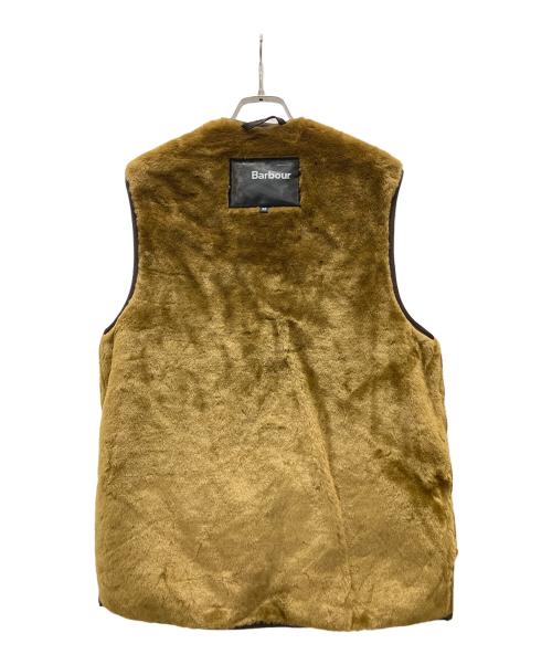 Barbour（バブアー）Barbour (バブアー) WARM PILE WAISTCOAT ZIP-IN LINER ブラウン サイズ:38の古着・服飾アイテム