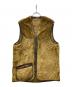 Barbour（バブアー）の古着「WARM PILE WAISTCOAT ZIP-IN LINER」｜ブラウン