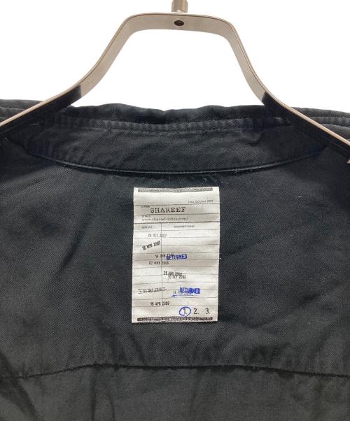 SHAREEF（シャリーフ）SHAREEF (シャリーフ) DALMATIAN BIG SHIRTS ブラック サイズ:1の古着・服飾アイテム