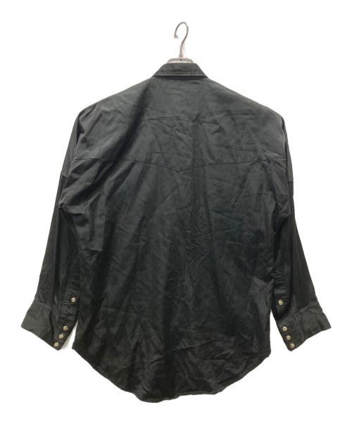 DAIRIKU（ダイリク）DAIRIKU (ダイリク) 20AW Satin Dolman Sleeve Shirts ブラック サイズ:Fの古着・服飾アイテム