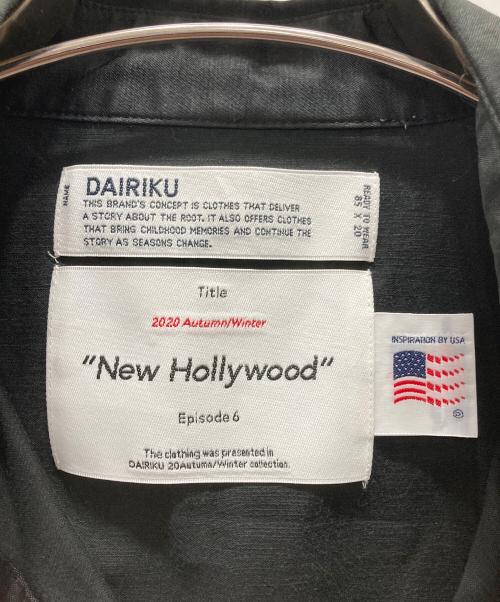 DAIRIKU（ダイリク）DAIRIKU (ダイリク) 20AW Satin Dolman Sleeve Shirts ブラック サイズ:Fの古着・服飾アイテム