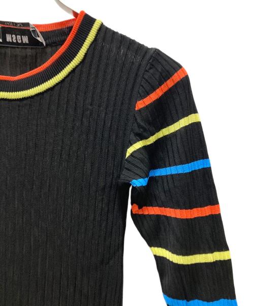 MSGM（エムエスジーエム）MSGM (エムエスジーエム) ワンピース ブラック サイズ:Sの古着・服飾アイテム