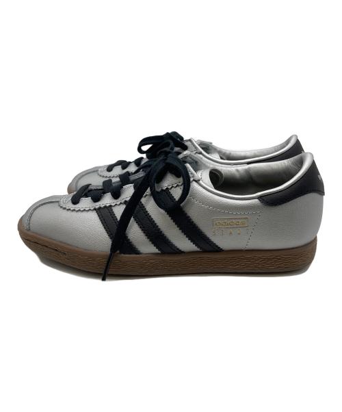 adidas（アディダス）adidas (アディダス) STADT シルバー サイズ:23の古着・服飾アイテム