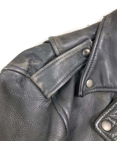 Hard Rock cafe（ハードロックカフェ）Hard Rock cafe (ハードロックカフェ) レザージャケット ブラック サイズ:Mの古着・服飾アイテム