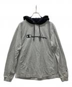 Champion REVERSE WEAVEチャンピオン リバース ウィーブ）の古着「プルオーバーパーカー」｜グレー