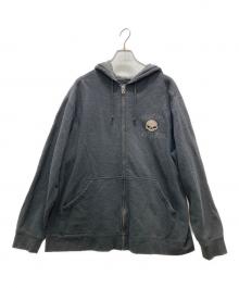 HARLEY-DAVIDSON（ハーレーダビッドソン）の古着「スカル＆ロゴジップパーカー」｜グレー