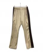 Needles×ADAM ET ROPE WILD LIFE TAILORニードルズ×アダムエロペ ワイルドライフテイラー）の古着「トラックパンツ」｜ベージュ