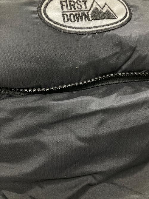 FIRST DOWN（ファーストダウン）FIRST DOWN (ファーストダウン) ダウンジャケット ブラック サイズ:Mの古着・服飾アイテム