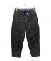 KOLOR（カラー）の古着「Window Pane Cropped Pants」｜ブラウン