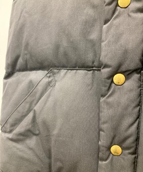 Crescent Down Works（クレセントダウンワークス）Crescent Down Works (クレセントダウンワークス) ダウンベスト ブラック サイズ:Sの古着・服飾アイテム