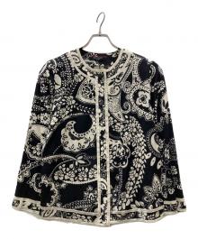LEONARD（レオナール）の古着「総柄ジャケット」｜ブラック