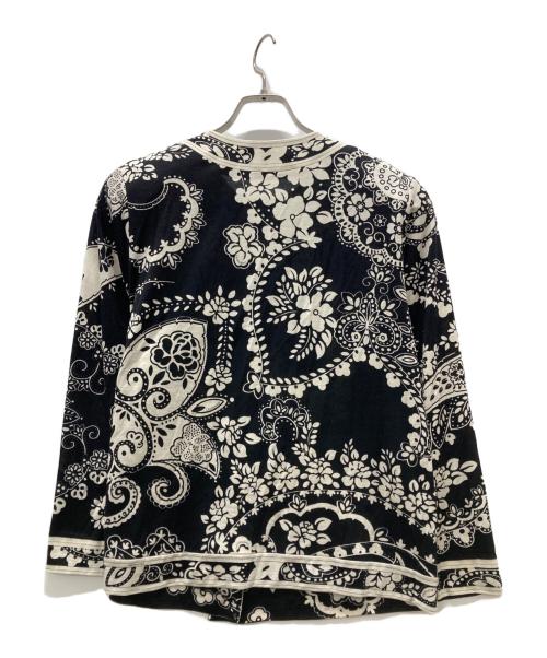 LEONARD（レオナール）LEONARD (レオナール) 総柄ジャケット ブラック サイズ:Lの古着・服飾アイテム