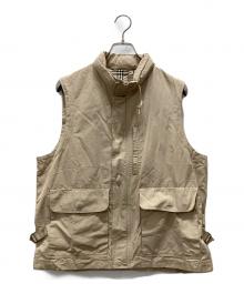 BURBERRY LONDON（バーバリーロンドン）の古着「内柄ノヴァチェックベスト」｜ブラウン