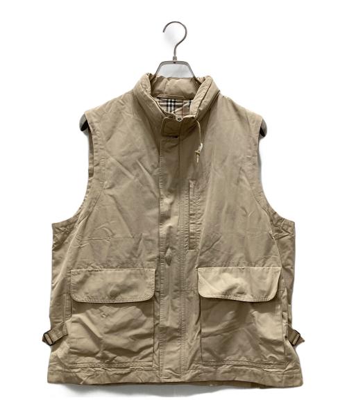 BURBERRY LONDON（バーバリーロンドン）BURBERRY LONDON (バーバリーロンドン) 内柄ノヴァチェックベスト ブラウン サイズ:Fの古着・服飾アイテム