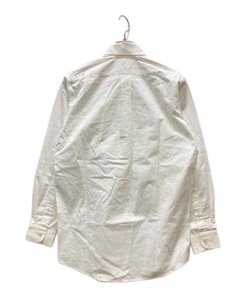 HERMES（エルメス）HERMES (エルメス) ダブルポケット比翼ドレスシャツ ホワイト サイズ:Sの古着・服飾アイテム