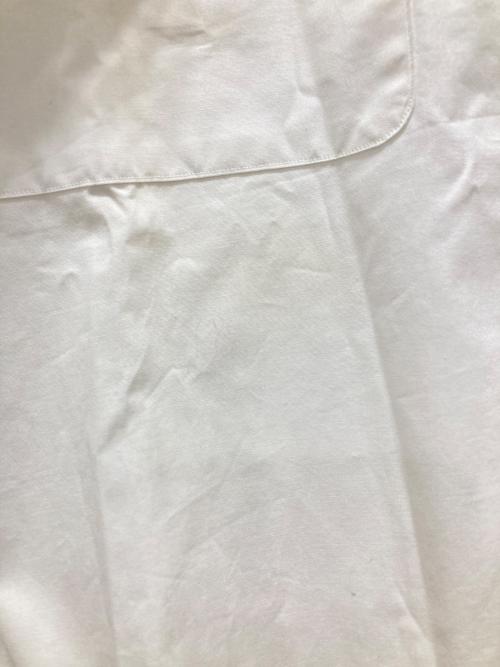 HERMES（エルメス）HERMES (エルメス) ダブルポケット比翼ドレスシャツ ホワイト サイズ:Sの古着・服飾アイテム