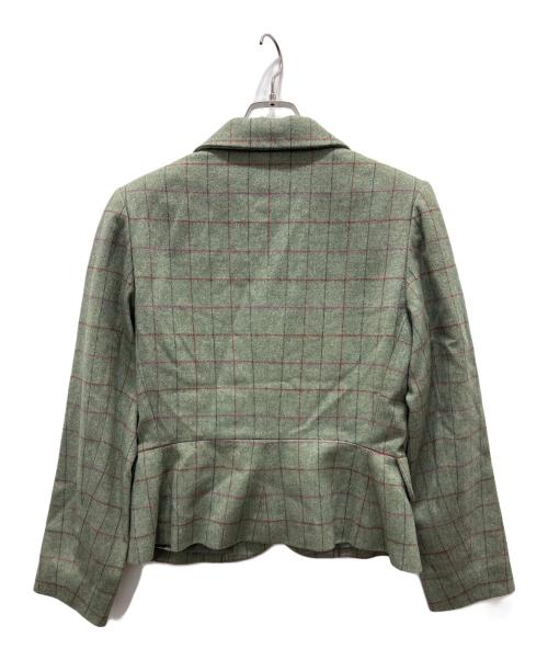 Yves Saint Laurent（イヴサンローラン）Yves Saint Laurent (イヴサンローラン) セットアップスーツ グリーン サイズ:40の古着・服飾アイテム