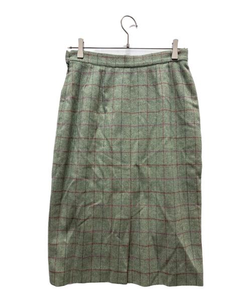 Yves Saint Laurent（イヴサンローラン）Yves Saint Laurent (イヴサンローラン) セットアップスーツ グリーン サイズ:40の古着・服飾アイテム