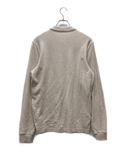 FRED PERRY（フレッドペリー）FRED PERRY (フレッドペリー) 長袖ポロシャツ ブラウン サイズ:5の古着・服飾アイテム
