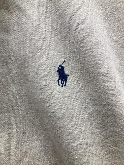 POLO RALPH LAUREN（ポロ・ラルフローレン）POLO RALPH LAUREN (ポロ・ラルフローレン) Wジップハイネック スウェットジャケット グレー サイズ:XLの古着・服飾アイテム